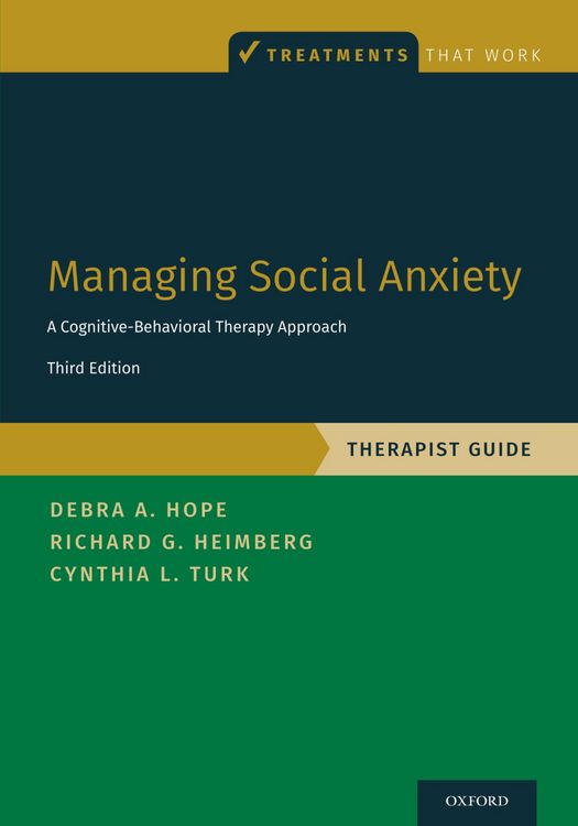 Produktbild: Managing Social Anxiety, Therapist Guide
