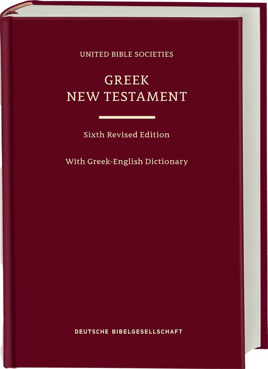 Produktbild: Greek New Testament GNT6. With Greek-English Dictionary