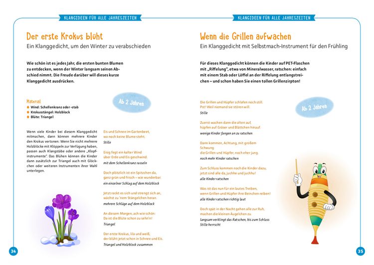 Produktbild: Neue Klanggeschichten f&uuml;r Kita und Krippe