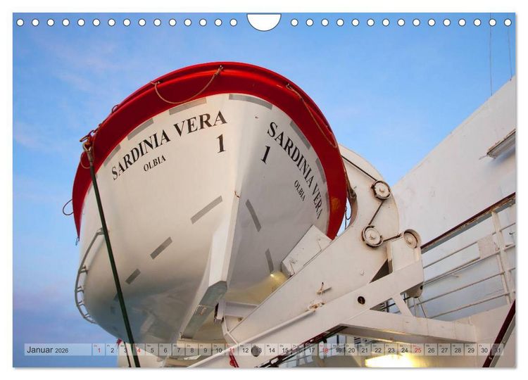 Produktbild: Sardinien Sardigna Sardegna Sardenya 2026 (Wandkalender 2026 DIN A4 quer), CALVENDO Monatskalender