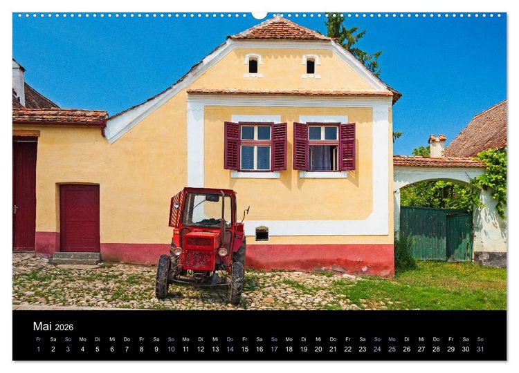 Produktbild: Bauernh&auml;user in Siebenb&uuml;rgen (Wandkalender 2026 DIN A2 quer), CALVENDO Monatskalender
