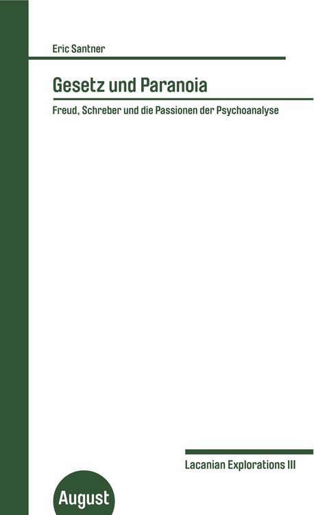 Produktbild: Gesetz und Paranoia