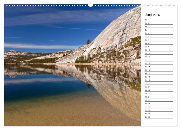 Produktbild: Kalifornien USA (Wandkalender 2026 DIN A2 quer), CALVENDO Monatskalender