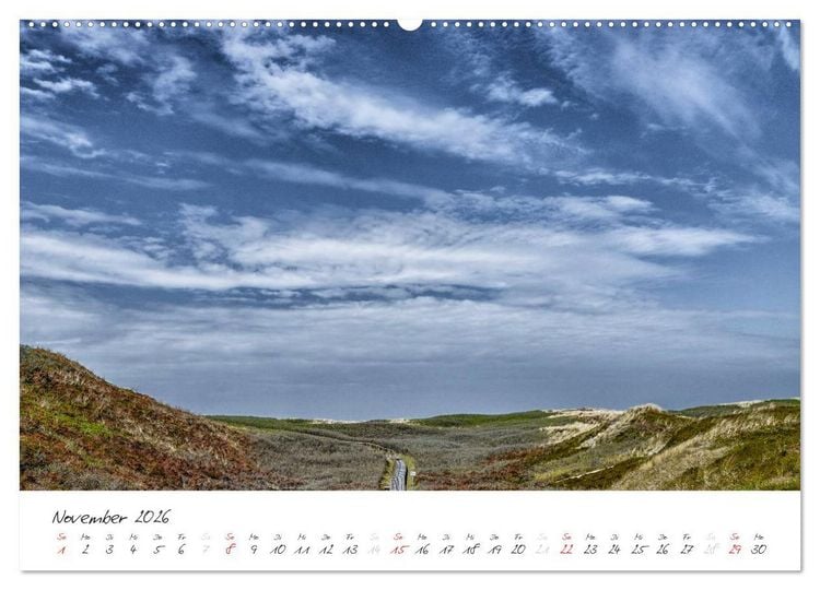 Produktbild: Sylt (hochwertiger Premium Wandkalender 2026 DIN A2 quer), Kunstdruck in Hochglanz