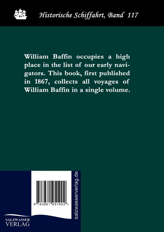 Produktbild: The Voyages of William Baffin