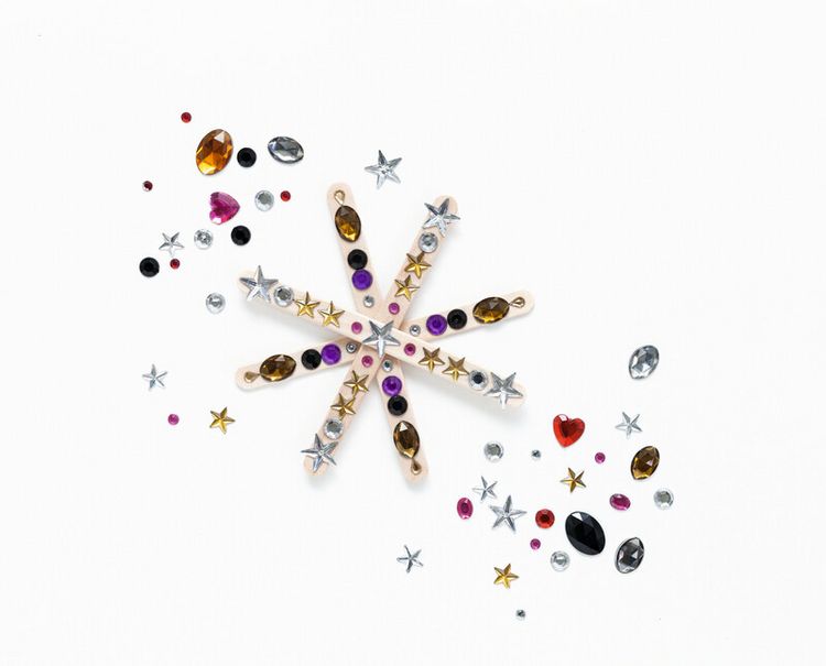 Produktbild: FOLIA&reg; Deko Schmuckstein-Set, Elegance