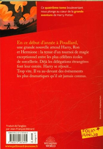 Produktbild: Harry Potter 4 Et la coupe de feu