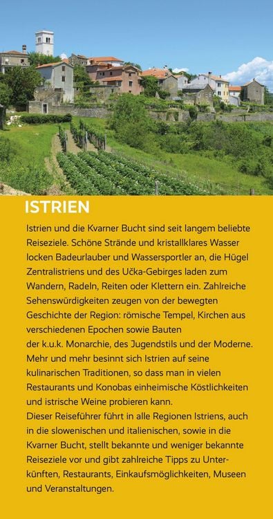 Produktbild: TRESCHER Reisef&uuml;hrer Istrien und Kvarner Bucht