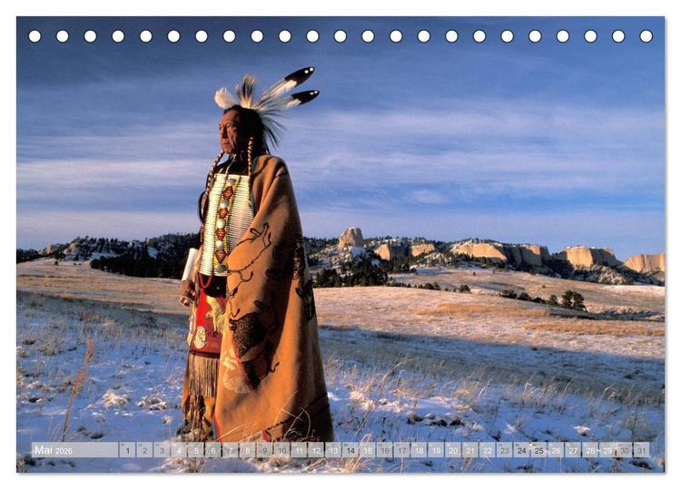 Produktbild: Magisches Indianerland (Tischkalender 2026 DIN A5 quer), CALVENDO Monatskalender