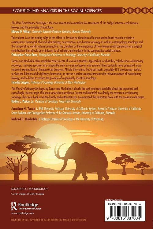 Produktbild: The New Evolutionary Sociology