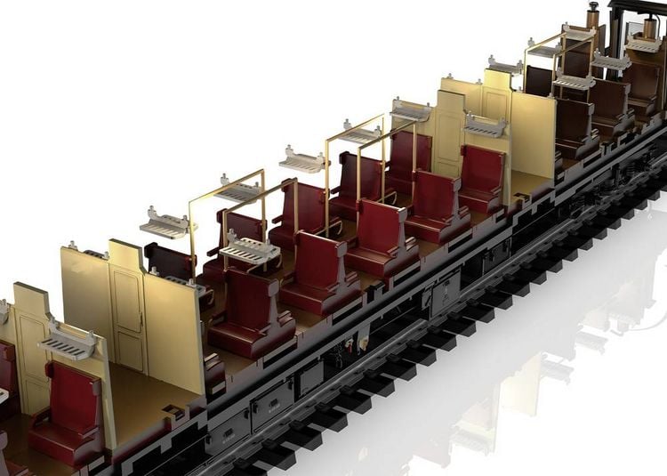 Produktbild: M&auml;rklin 42580 H0 3er-Set Personenwagen der DR