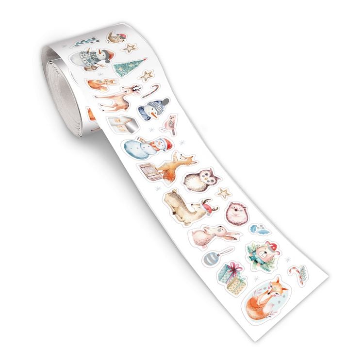 Produktbild: TR&Ouml;TSCH - Stickerrolle Winterwald | Ab 3 Jahren