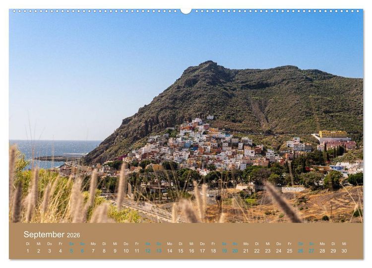 Produktbild: Wundervolles Teneriffa (Wandkalender 2026 DIN A2 quer), CALVENDO Monatskalender