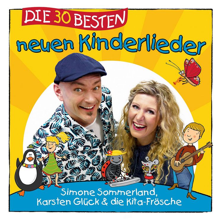 Produktbild: Die 30 besten neuen Kinderlieder