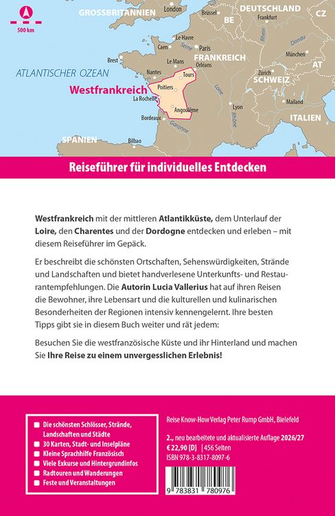 Produktbild: Reise Know-How Reisef&uuml;hrer Westfrankreich