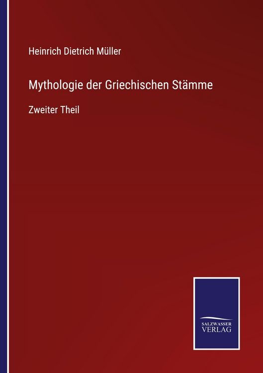 Produktbild: Mythologie der Griechischen St&auml;mme