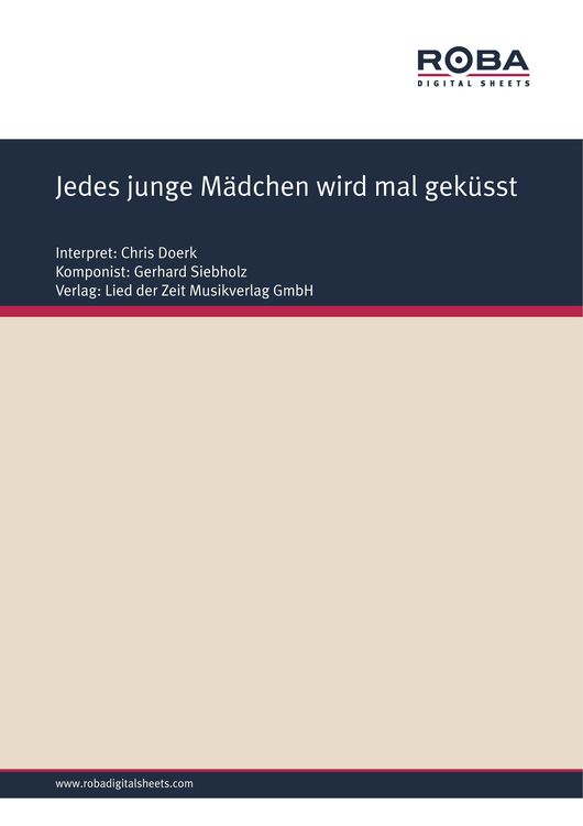 Produktbild: Jedes junge M&auml;dchen wird mal gek&uuml;sst