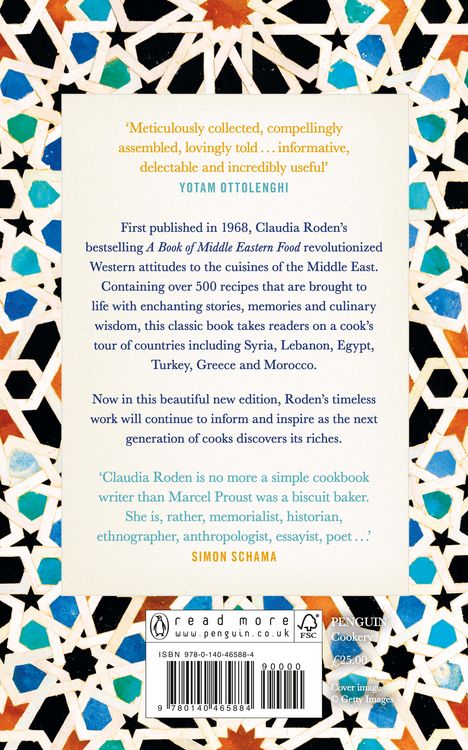 Produktbild: A New Book of Middle Eastern Food