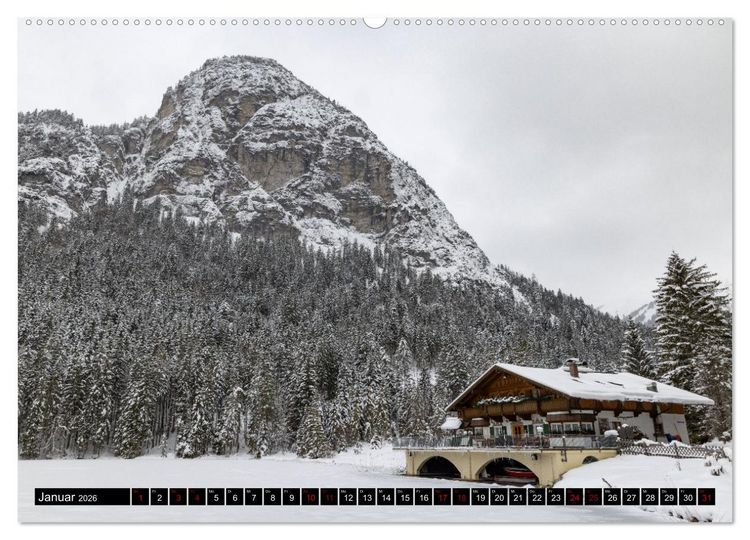 Produktbild: Seen im Werdenfelser Land (Wandkalender 2026 DIN A2 quer), CALVENDO Monatskalender