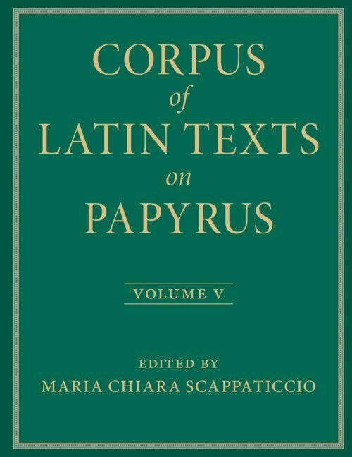 Produktbild: Corpus of Latin Texts on Papyrus