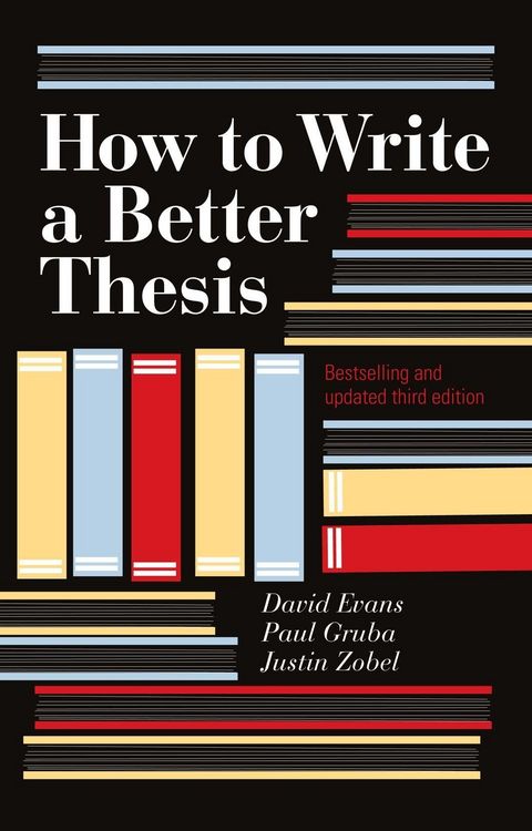 Produktbild: How To Write A Better Thesis (3rd Edition)