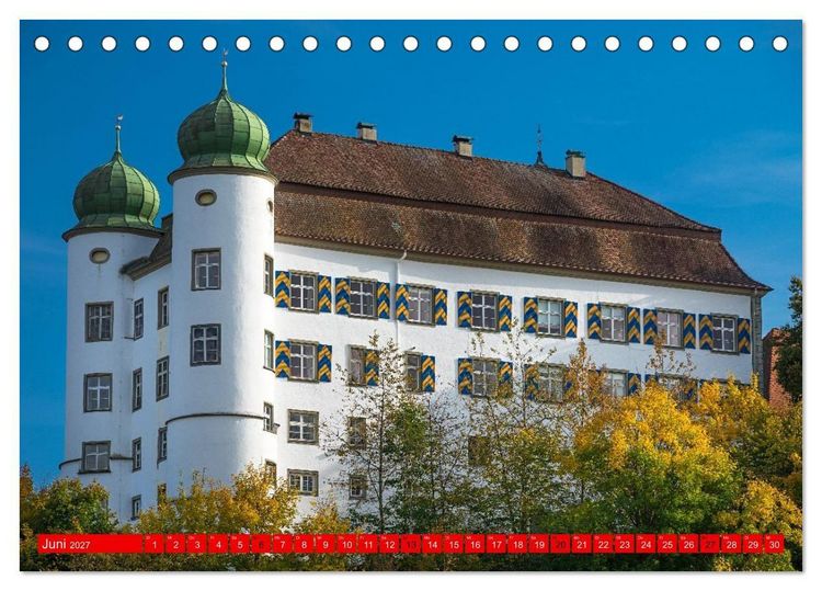 Produktbild: M&uuml;hlheim an der Donau (Tischkalender 2027 DIN A5 quer), CALVENDO Monatskalender