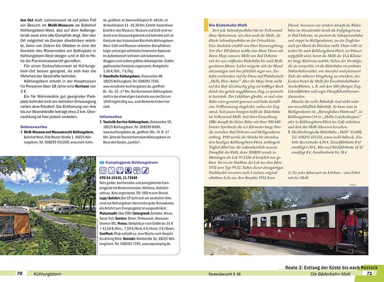 Produktbild: Reise Know-How Wohnmobil-Tourguide Ostseek&uuml;ste Mecklenburg-Vorpommern mit R&uuml;gen und Usedom