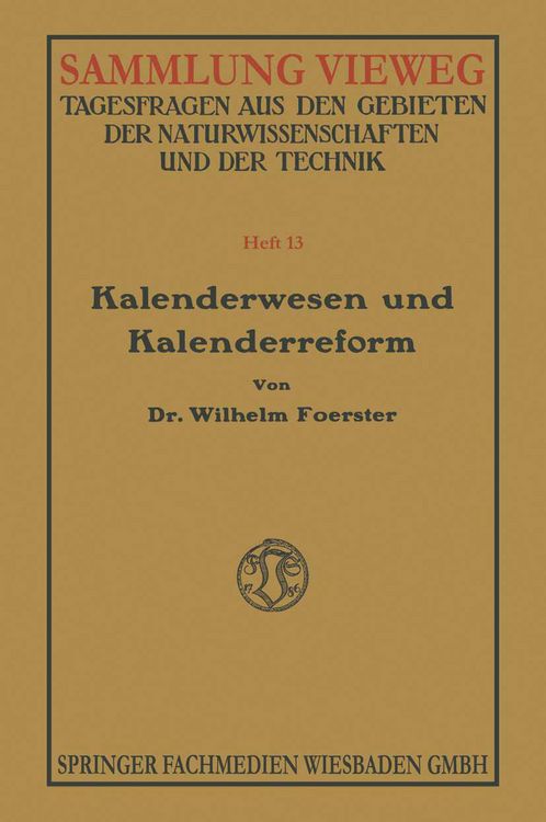 Produktbild: Kalenderwesen und Kalenderreform