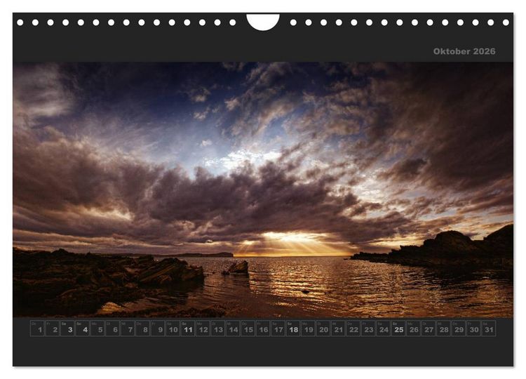 Produktbild: Schottische Panoramas (Wandkalender 2026 DIN A4 quer), CALVENDO Monatskalender
