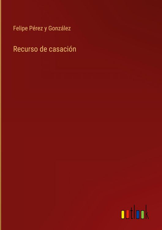 Produktbild: Recurso de casaci&oacute;n