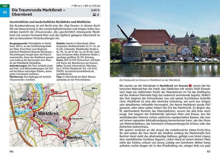 Produktbild: ROTHER Wanderf&uuml;hrer Rund um W&uuml;rzburg