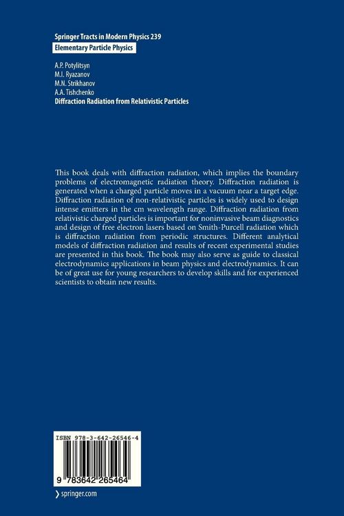Produktbild: Diffraction Radiation from Relativistic Particles