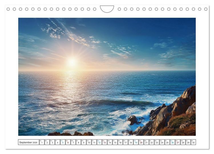 Produktbild: Die Magie des Meeres (Wandkalender 2026 DIN A4 quer), CALVENDO Monatskalender