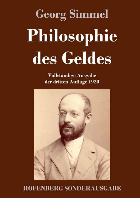 Produktbild: Philosophie des Geldes