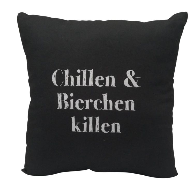 Produktbild: Kissen 25 x 25 cm mit Tasche, M&auml;nnerkissen