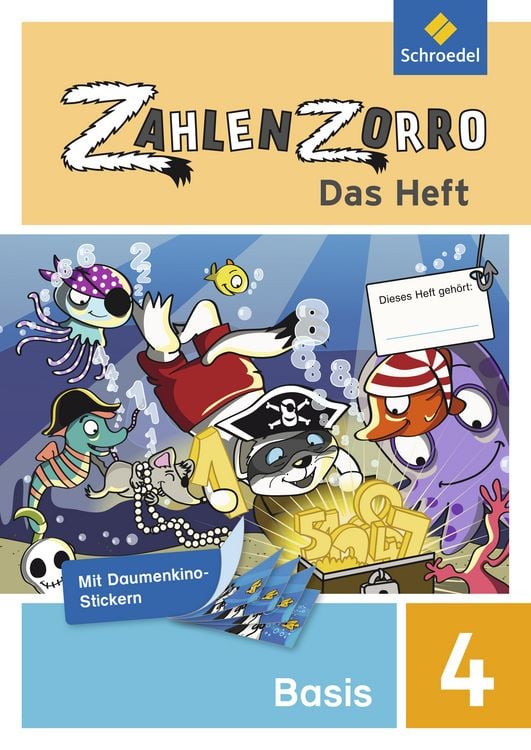 Produktbild: Zahlenzorro - Das Heft