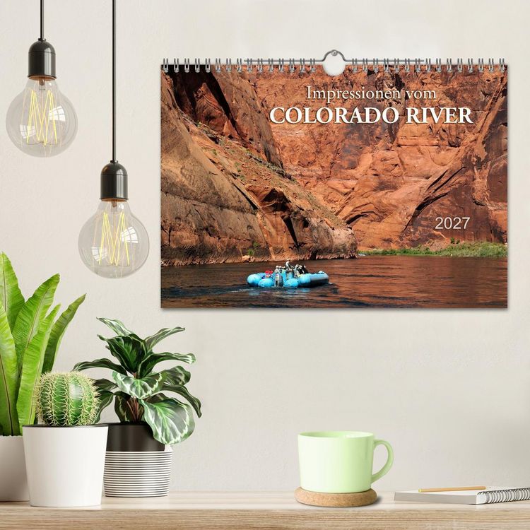 Produktbild: Impressionen vom Colorado River (Wandkalender 2027 DIN A4 quer), CALVENDO Monatskalender