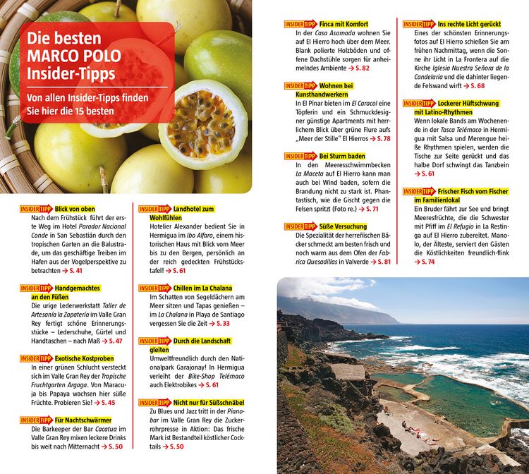 Produktbild: MARCO POLO Reisef&uuml;hrer La Gomera, El Hierro