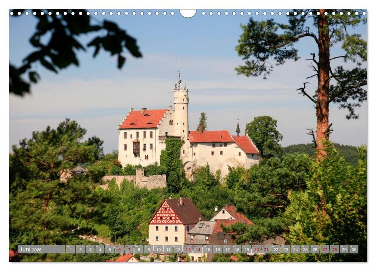 Produktbild: Burgen in Deutschland (Wandkalender 2026 DIN A3 quer), CALVENDO Monatskalender