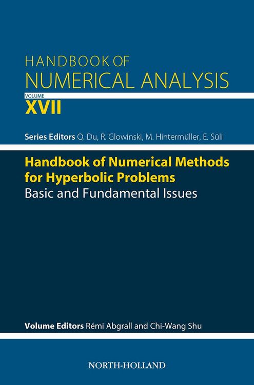 Produktbild: Handbook of Numerical Methods for Hyperbolic Problems