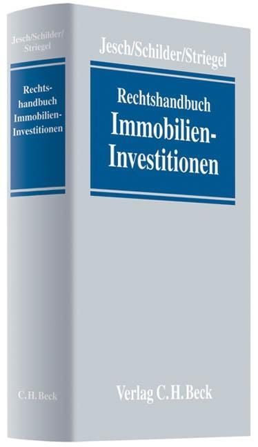 Produktbild: Rechtshandbuch Immobilien-Investitionen