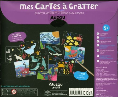 Produktbild: Oc&eacute;an : mes cartes &agrave; gratter