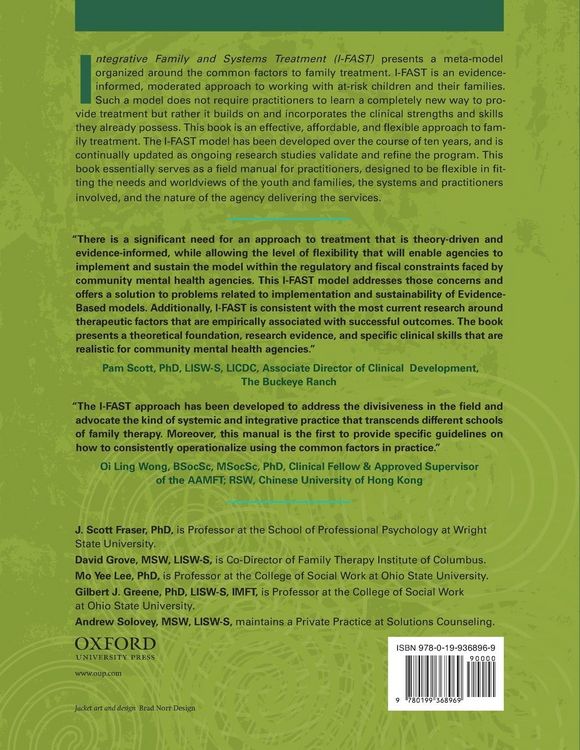 Produktbild: Integrative Family and Systems Treatment (I-FAST)