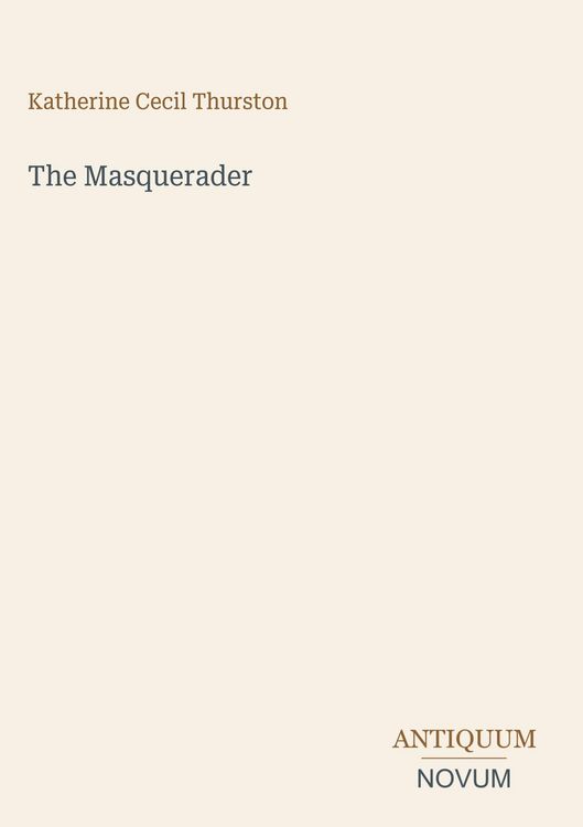 Produktbild: The Masquerader