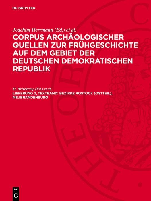 Produktbild: Bezirke Rostock (Ostteil), Neubrandenburg