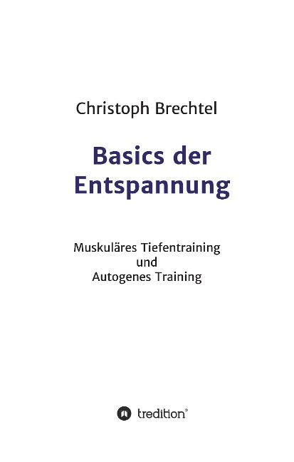 Produktbild: Basics der Entspannung