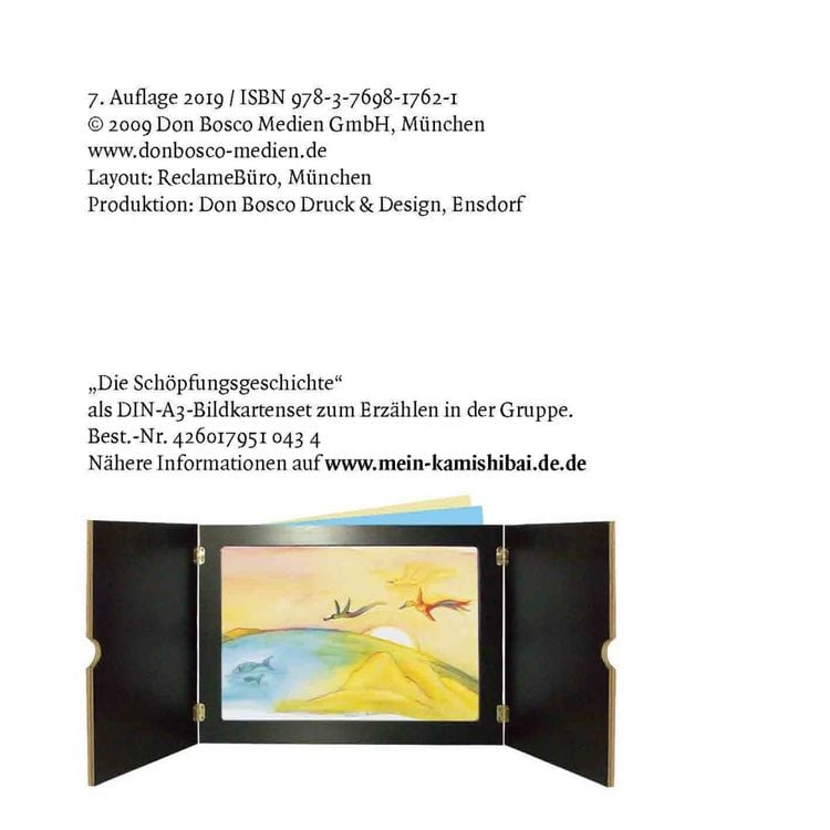 Produktbild: Wie Himmel und Erde entstanden. Die Sch&ouml;pfungsgeschichte. Mini-Bilderbuch.