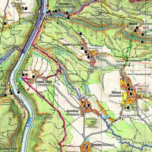 Produktbild: B&ouml;hmische Schweiz 1:40000