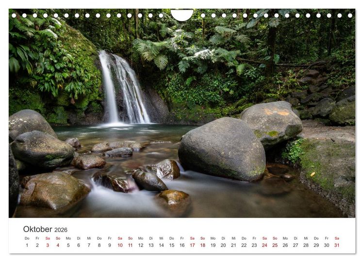 Produktbild: Guadeloupe, Trauminsel der Franz&ouml;sische Antillen (Wandkalender 2026 DIN A4 quer), CALVENDO Monatskalender