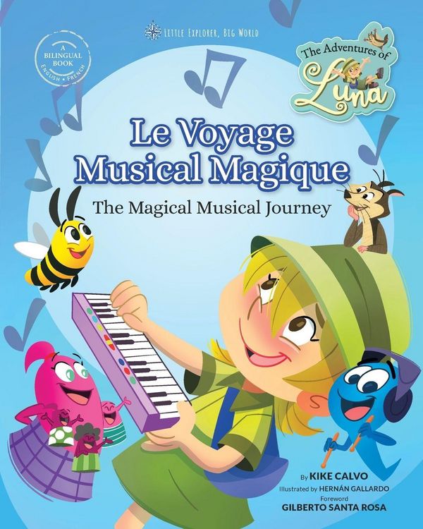 Produktbild: Le Voyage Musical Magique (Bilingual Book English &iquest; French)